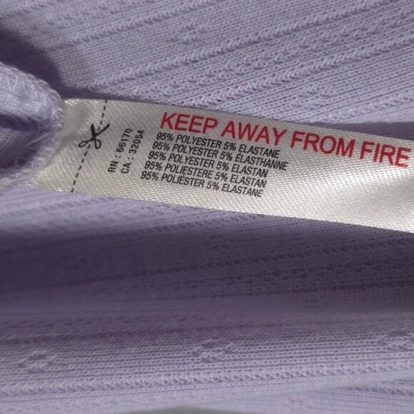 NWT Anthropologie Maxi Dress Sleeveless Pointelle Slip MEDIUM Lavender Back Slit - Picture 13 of 14